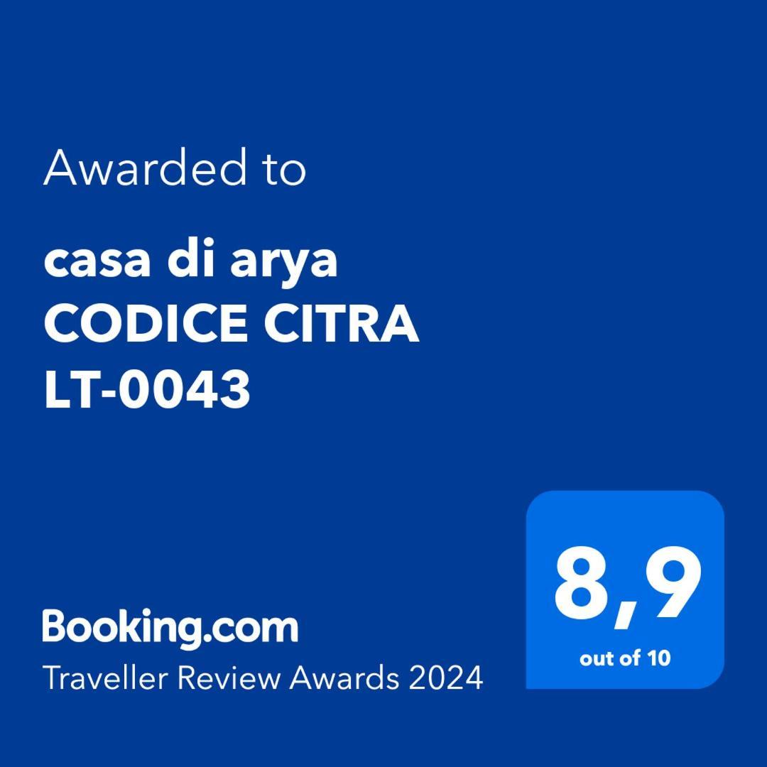Casa Di Arya Codice Citra Lt-0043 Lägenhet Vescina Exteriör bild